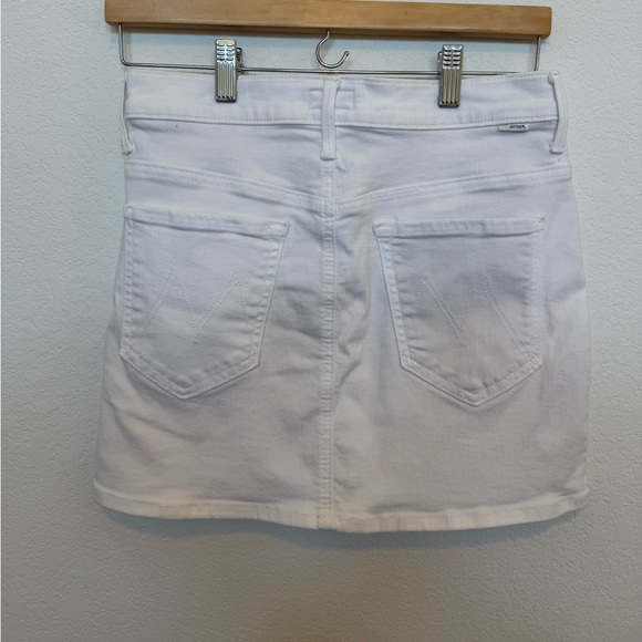 Mother Denim Mini Skirt White size 26 - Picture 4 of 8